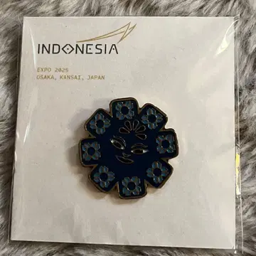 인도네시아 EXPO 2025 핀 배지