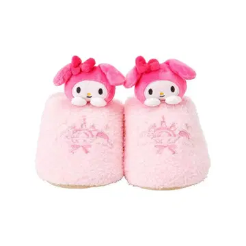 2 마이멜로디 마스코트 슬리퍼 퓨로랜드 산리오