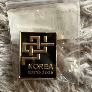 간사이 엑스포 2025 한국 핀 배지