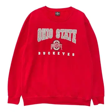 USA 구제 의류 오하이오 주립대학 칼리지 크루넥 맨투맨 트레이닝복