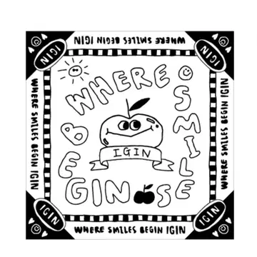 IGIN JIN BTS POPUP 아이긴 반다나 진