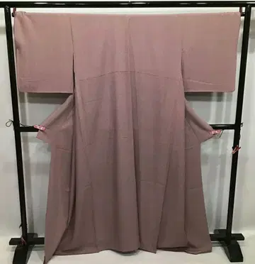 [ 1581 ] 에도 코몬 카쿠도시 엔지색 이중 기모노 l 사이즈