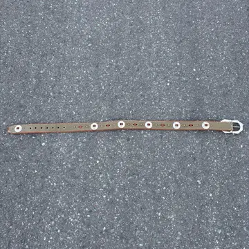 리 스터드 버클 벨트 고트 벨트