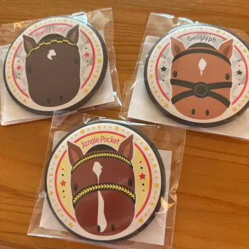 서러브레드 컬렉션 스크래치 캔 배지