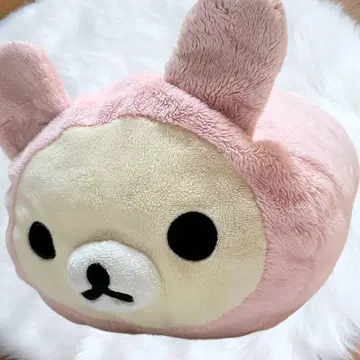 [ 희귀 레어 ] 헤이세이 레트로 리락쿠마 롤 쿠션 토끼 코리락쿠마