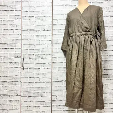 MAKO&ROKO 마코&로코 카슈쿨 원피스 베이지 린넨 100%