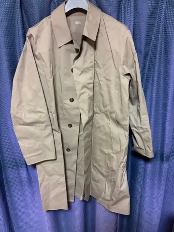 UNIQLO 스텐카라 코트 XL 베이지