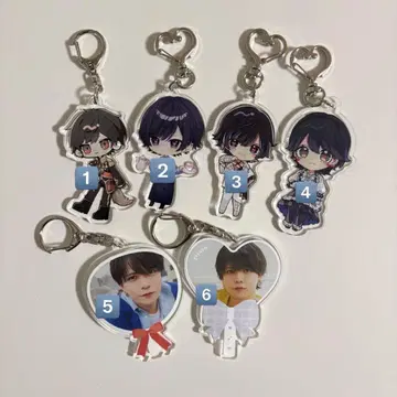 에츠야 러브시크 세이브포인트 아크릴 키링