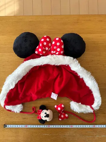미니 마우스 귀도리 모자 디즈니 리조트