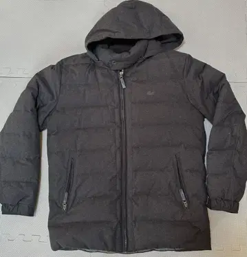 Lacoste 후드 부착 다운 자켓