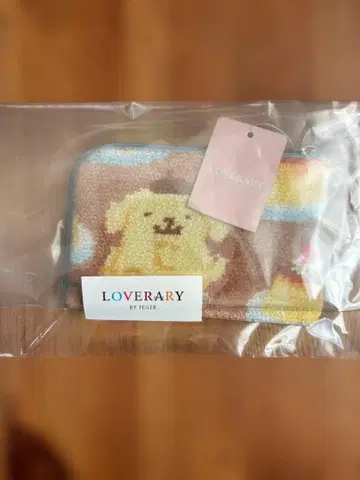 [ 미사용 새상품 ] 페이 * 폼폼푸딩 * L형 파우치