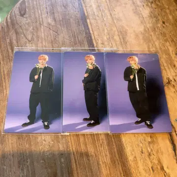 타카오 하야토 HAYATO 트레이딩 카드 키라리 스크래치 3종 컴프 세트