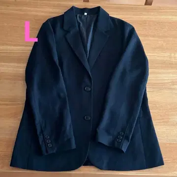 가격 인하 기모 테일러드 자켓 여성 L 다크 네이비