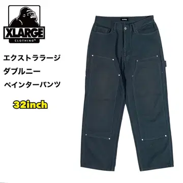 [ XLARGE ] 더블니 페인터 팬츠 덕지 32인치