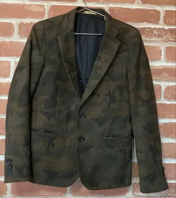 JOURNAL STANDARD 자켓 S 사이즈 모스그린 카모 패턴