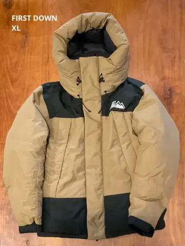 퍼스트 다운 USA 퍼스트 다운 후드 부착 다운 자켓 XL