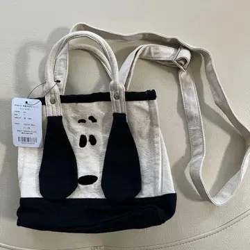 [ 새상품 ] SNOOPY 자수 미니 숄더