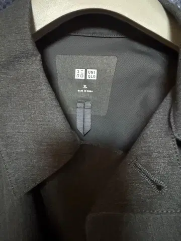 UNIQLO 그레이 스텐카라 코트 XL