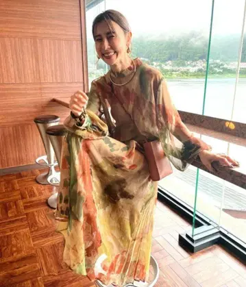 UND WILLOW PAINT DRESS 아메리빈티지