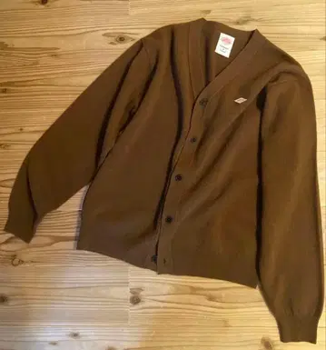 미사용 새상품 단톤 램스울 가디건 니트