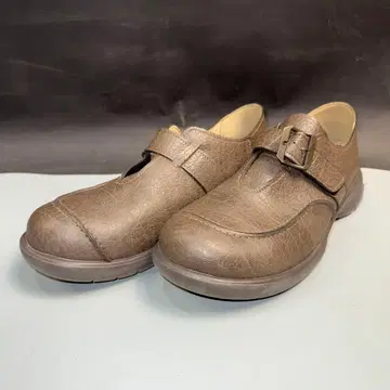 Re:getA 남성용 슬립온 드라이빙 슈즈 M 사이즈 블랙 브라운