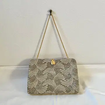 빈티지 자수 클러치백 파티 포멀 골드 레트로 결혼식