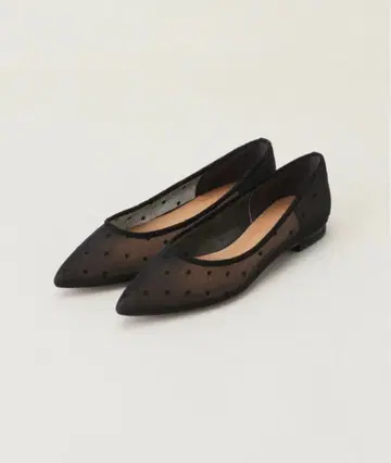 LaTotalite 도트 튤 플랫 펌프스 여성용