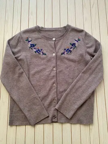 펠리시모 자수 가디건 LL