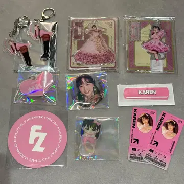 FRUITSZIPPER 마츠모토 카렌 굿즈 세트
