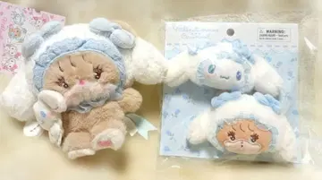 시나모롤 mikko illustrations 마스코트 홀더 헤어 클립