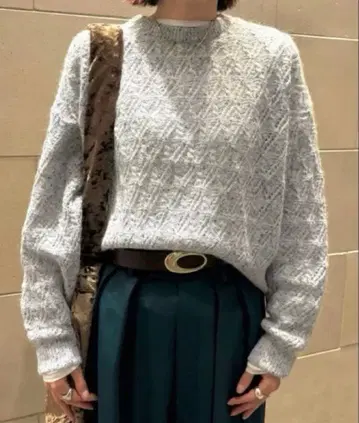 BEAUTY&YOUTH UNITED ARROWS 스카시 네프 니트 PO