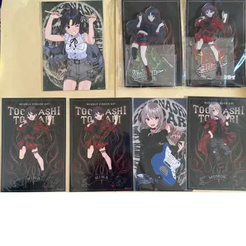 걸즈 밴드 클라이 FAM 복권 아크릴 스탠드 엽서 묶음 판매