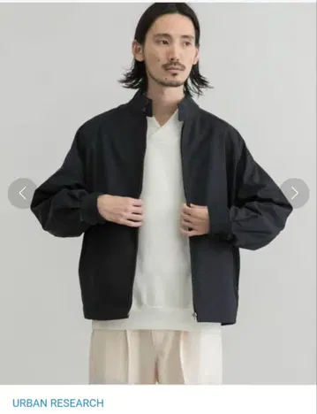 [ 새상품급 ] URBAN RESEARCH 탄력 자켓 블랙 M