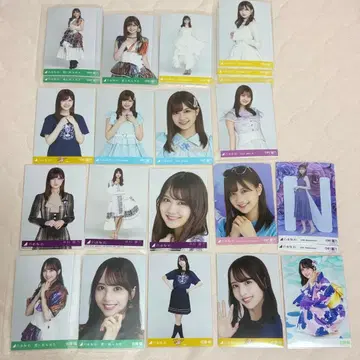 노기자카46 나카무라 레노 사토 카에데 브로마이드 22장 세트 모음