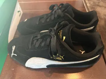 PUMA 스피드캣 블랙/화이트 스니커즈