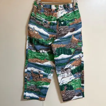 동물 패턴 바지 fig London