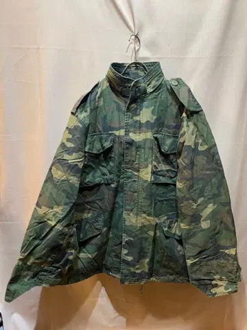 DOG HOUSE M65 밀리터리 스타일 자켓 카모플라쥬