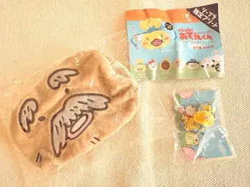 힘내라! 오뎅군 무선생 파우치 캡슐 토이 & 오뎅군 참 세트