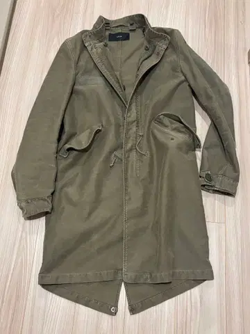 AKM 플리스 안감 모즈 코트