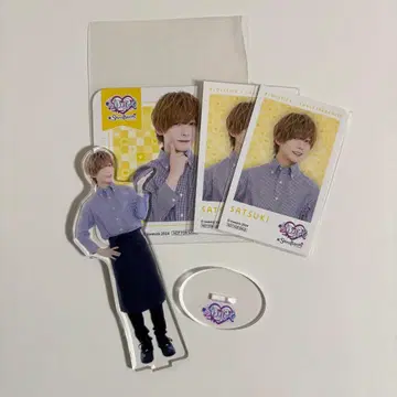 사츠키 러브시크 아크릴 스탠드 카드 코스터