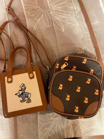 디즈니 백 2점 묶음 판매