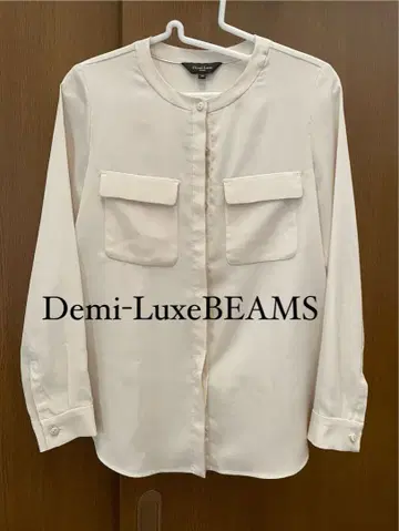 데미룩스 빔즈 블라우스 긴팔 38 아이보리 풀 오븐