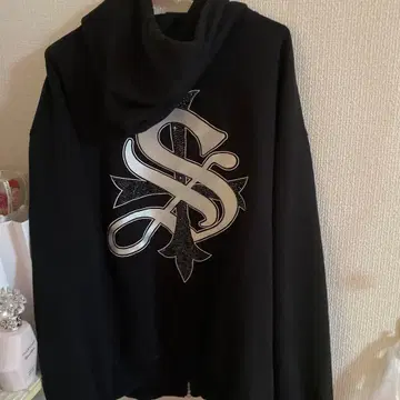 SUPPLIER 블랙 집업 후드티