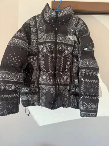 THE NORTH FACE 반다나 패턴 다운 자켓