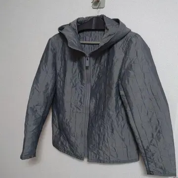 Calvin Klein 그레이 퀼팅 자켓 S