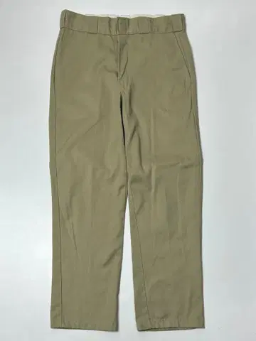 Dickies 베이지 슬랙스 워크 팬츠 허리 79cm