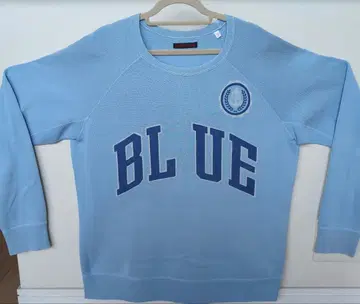 BLUE BLUE 프린트 스카이블루 트레이닝복