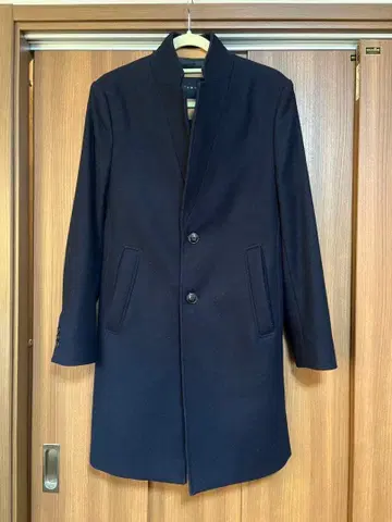 배송비 인하분 환원 중 ZARA 남성용 체스터 코트 다크 네이비