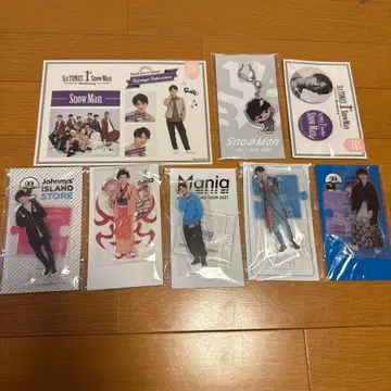 Snow Man 후카사와 타츠야 아크릴 스탠드류 8점 세트