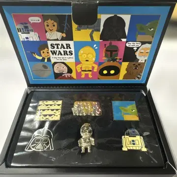 스타 워즈 핀 배지 6개 세트